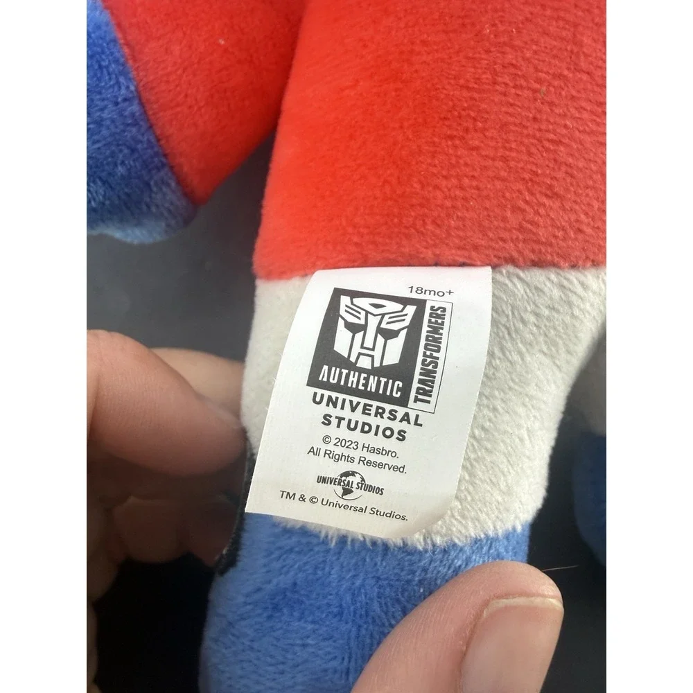 Optimus Prime Transformers Cutie Plush Hasbro Universal Studios 2023 Tags